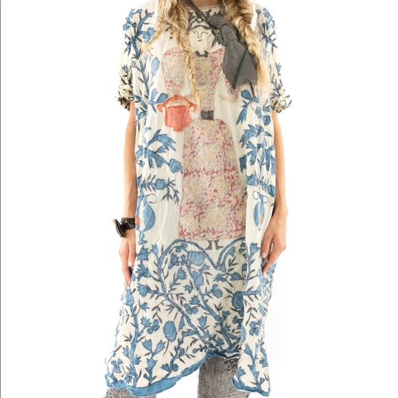 ✈️ Magnolia Pearl Nilys Artist Smock Dress - Picture 4 of 14